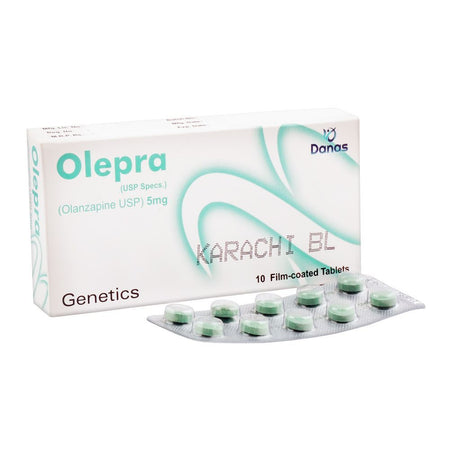Genetics Pharmaceuticals Olepra Tablet, 5mg, 10-Pack - Main Image