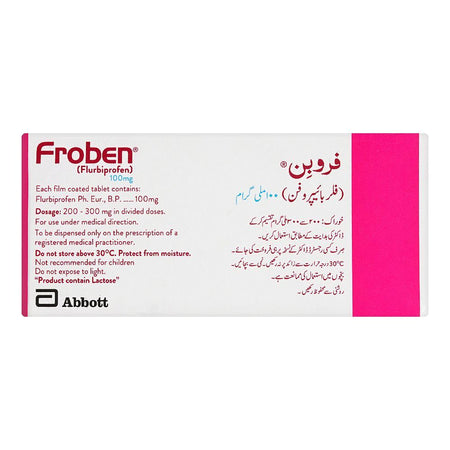 Froben Tablets Strip, 100mg - Image 2
