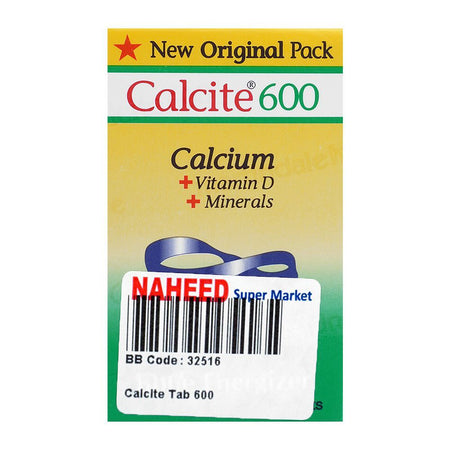 Gemini Pharmaceutical Calcite-600 Tablet, 30-Pack - Image 2