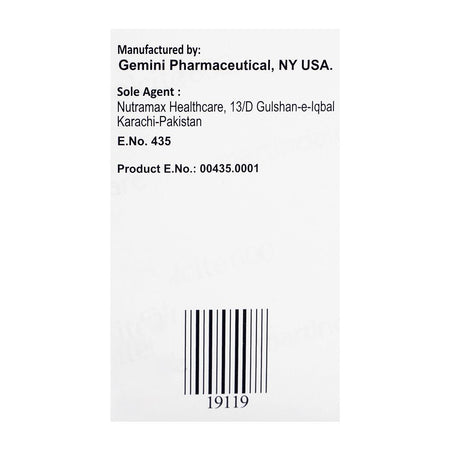 Gemini Pharmaceutical Calcite-600 Tablet, 30-Pack - Image 3