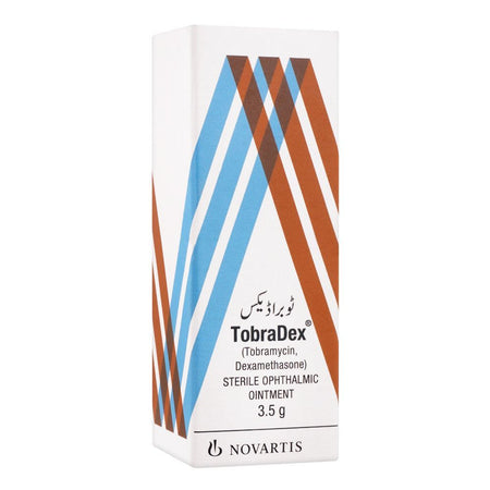 Novartis Pharmaceuticals TobraDex Eye Ointment, 5ml - Image 2