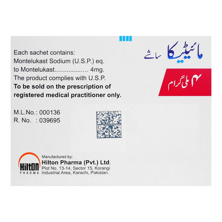 Hilton Pharma Myteka Sachet, 4mg, Pack-1 - Image 3