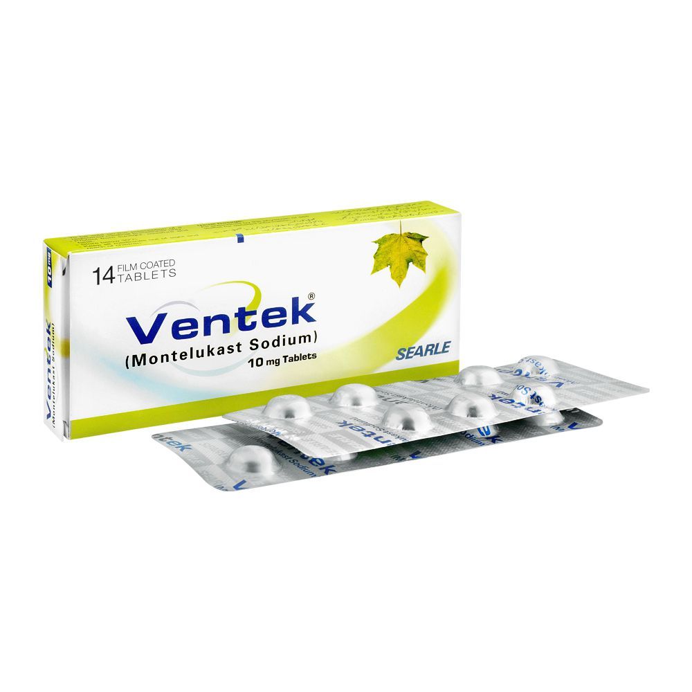 Searle Ventek Tablet, 10mg, 14-Pack - Main Image