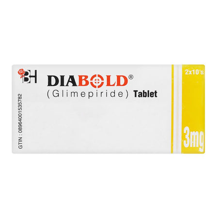Barrett Hodgson Diabold Tablet, 3mg, 20-Pack - Image 2