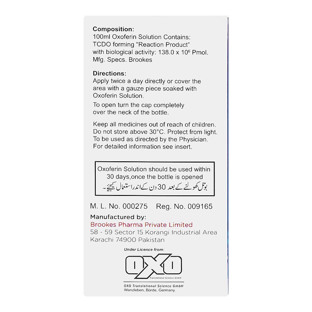 Oxoferin Topical Solution, 50ml - Image 2