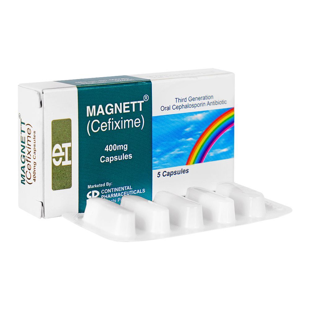 Magnett Capsules, 400mg Box (5 Capsules) - Main Image