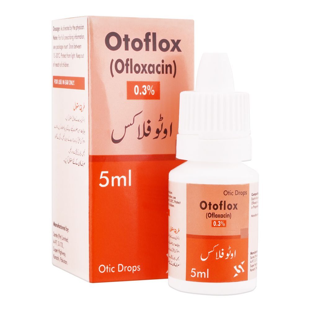 Sante Pharma Otoflox Otic Drops, 0.3 Percent, 5ml - Main Image