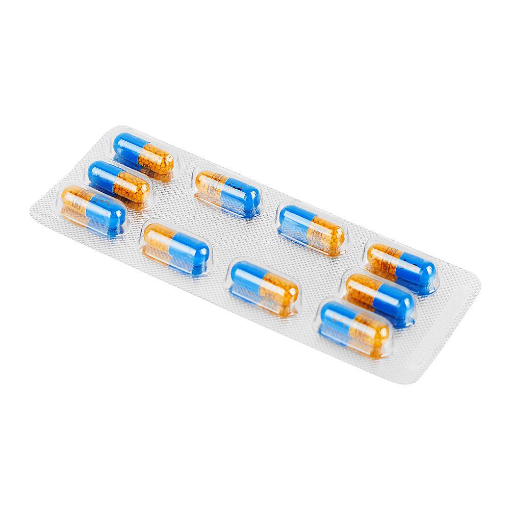 Contimycin Capsules, 100mg, Strip (10 Tablets) - Main Image