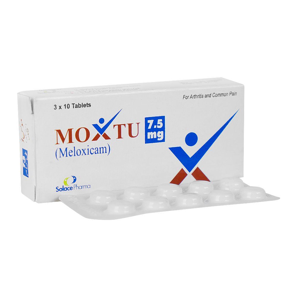 Moxtu Tablets, 7.5mg, Strip (10 Tablets) - Main Image