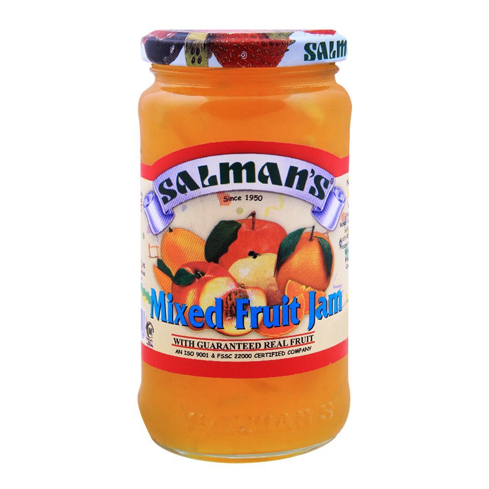Salmans Mixed Fruit Jam 450g - Main Image