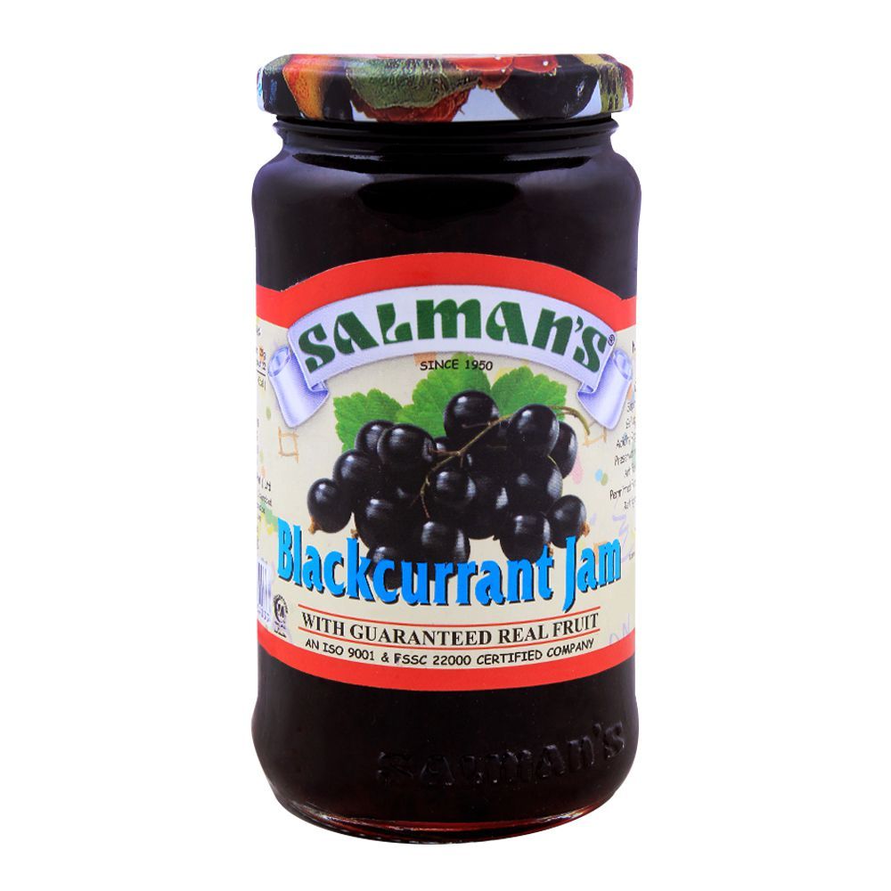 Salmans Blackcurrant Jam 450g - Main Image