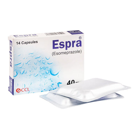 CCL Pharmaceuticals Espra Capsule, 40mg, 14-Pack - Main Image
