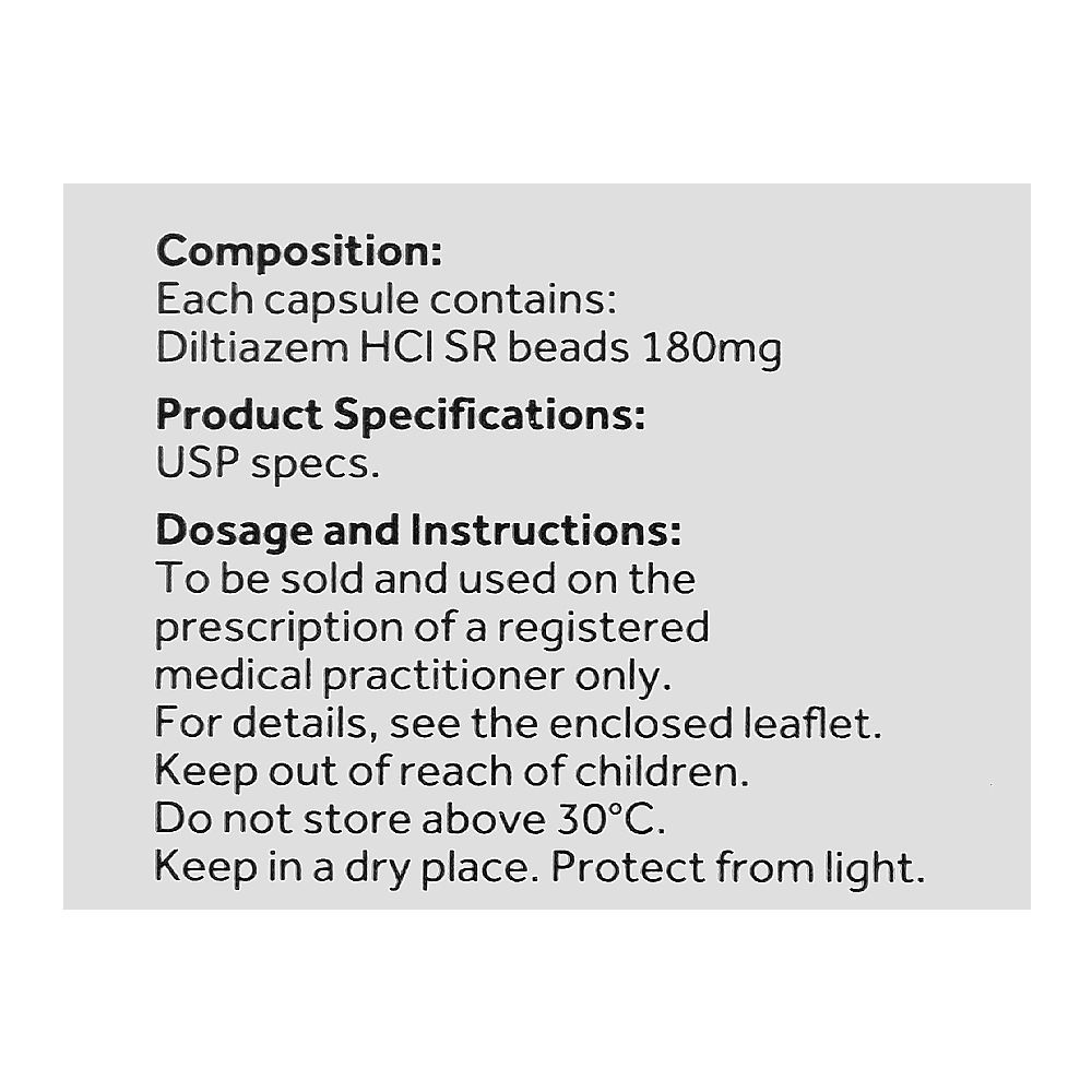 Herbesser Sr Capsules, 180mg Box (10 Capsules) - Image 3