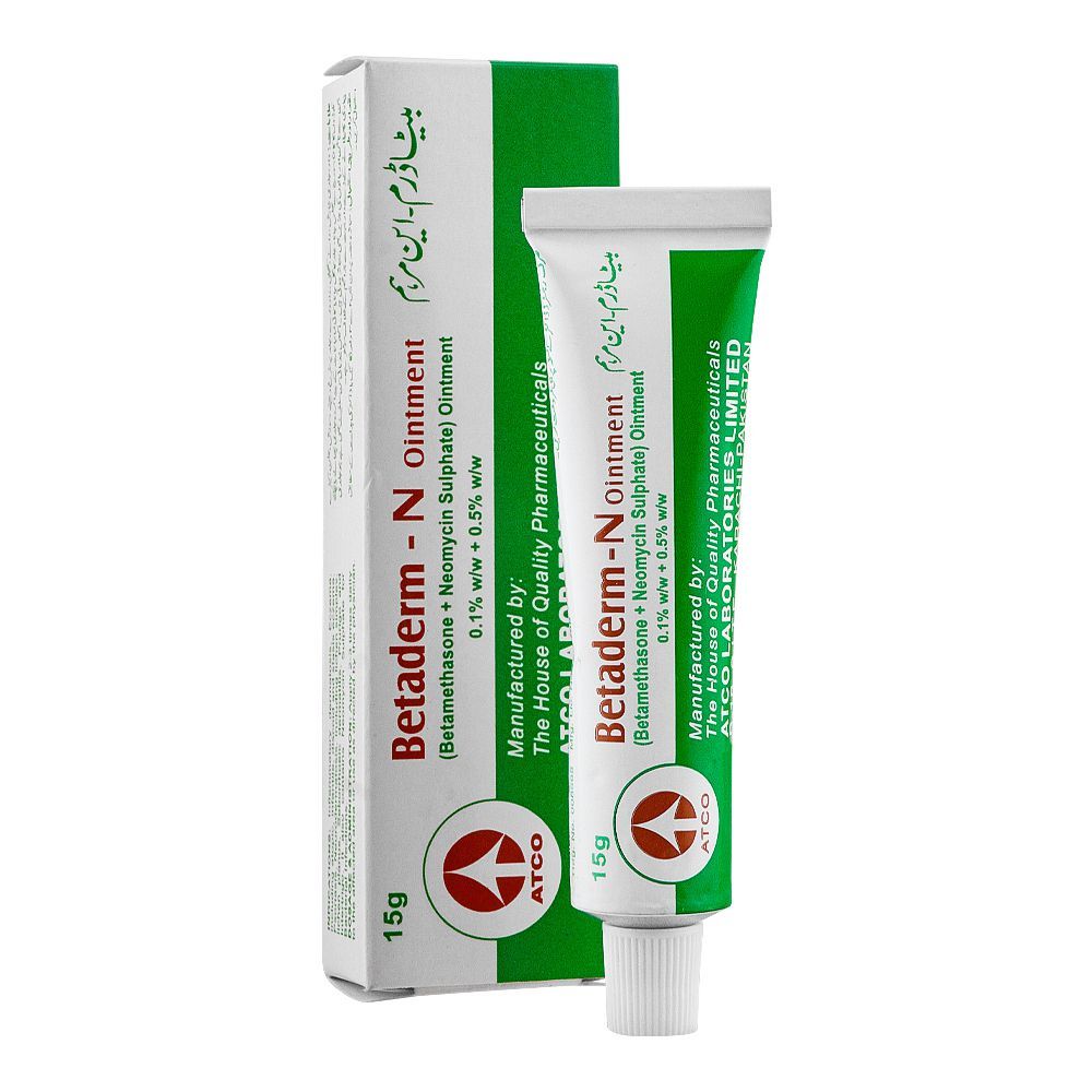 ATCO Laboratories Betaderm-N Ointment, 15g - Main Image