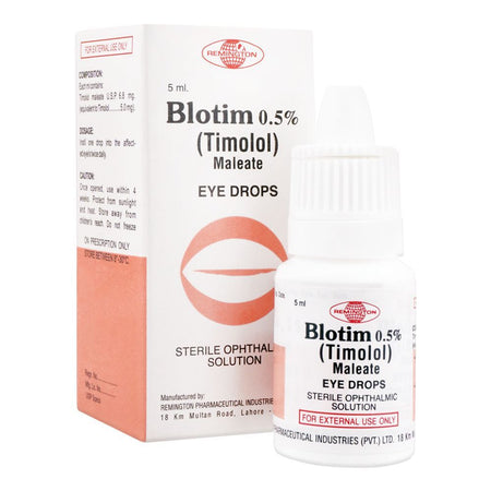 Remington Pharmaceuticals Blotim Eye Drops, 5ml - Main Image