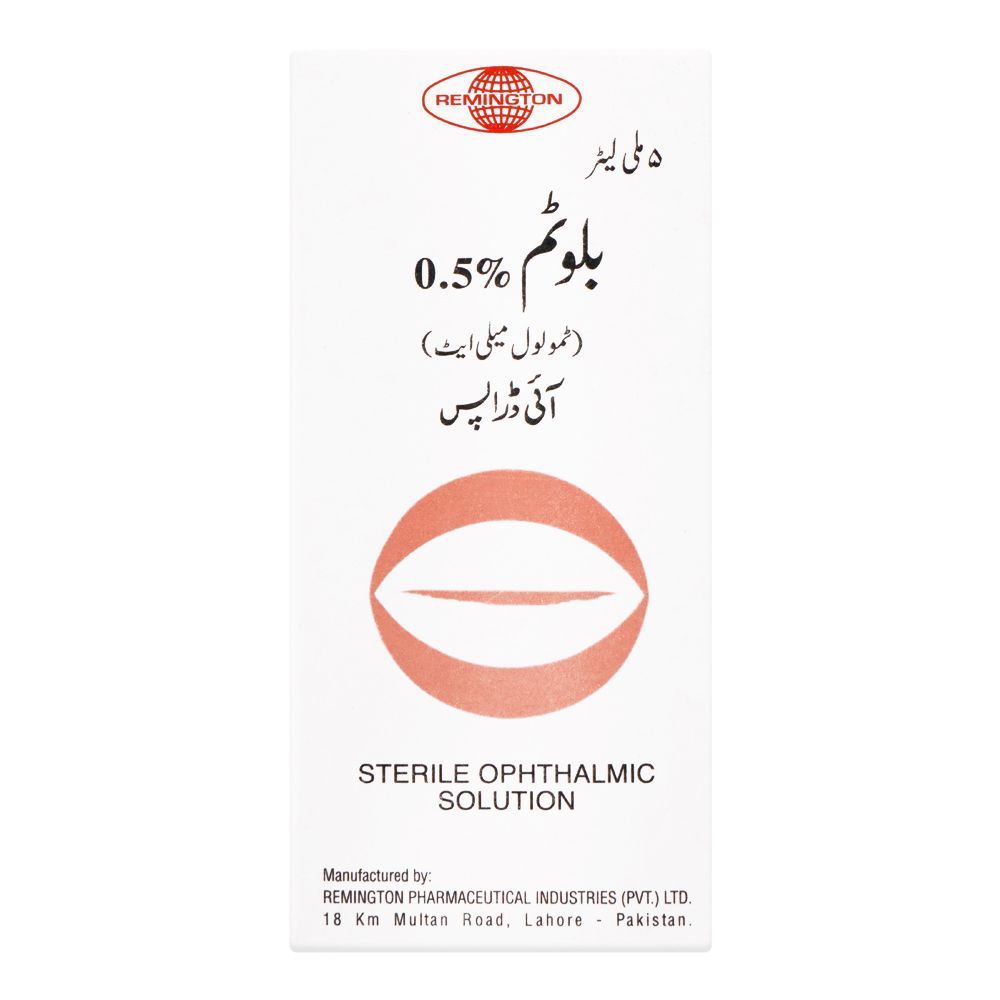 Remington Pharmaceuticals Blotim Eye Drops, 5ml - Image 2