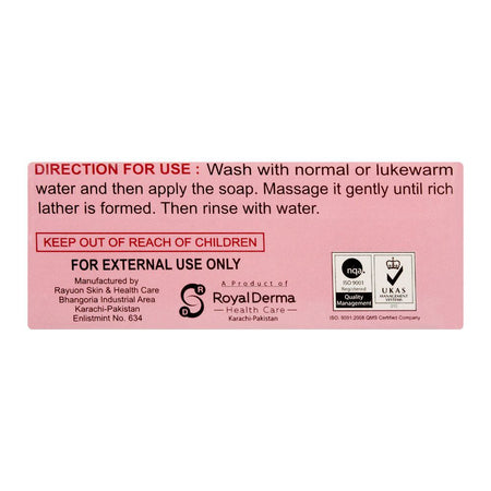 Royal Derma Salysul Medicated Soap, For Oily Skin & Fungal Infection, 100g - Image 2