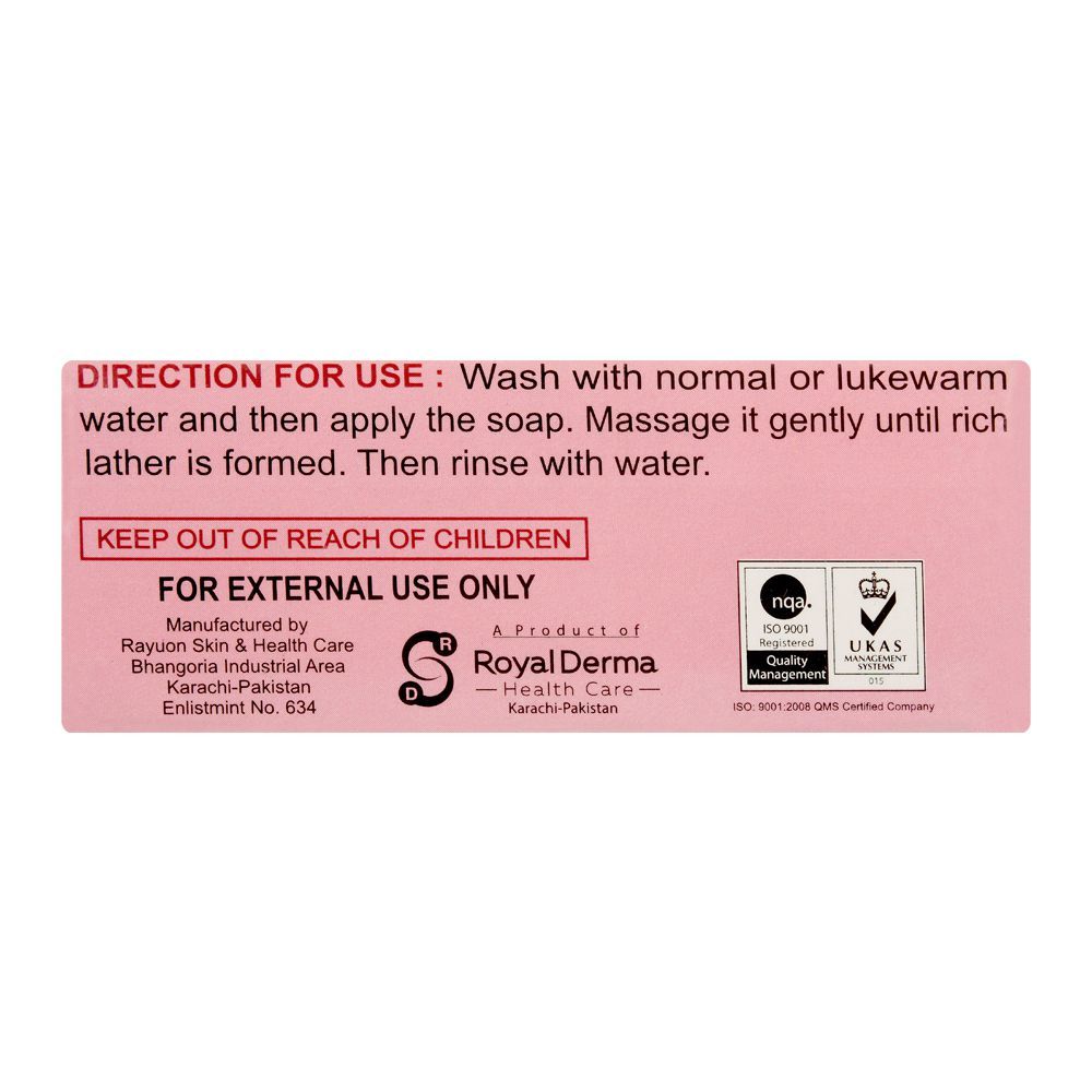 Royal Derma Salysul Medicated Soap, For Oily Skin & Fungal Infection, 100g - Image 2