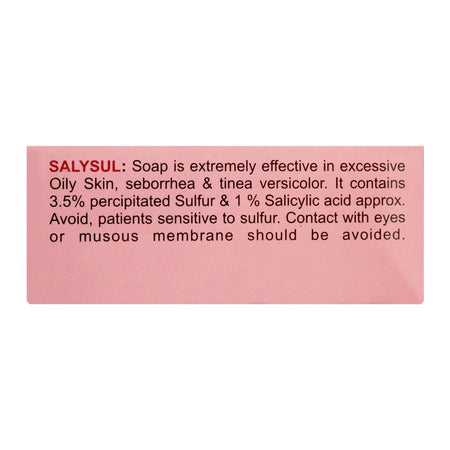 Royal Derma Salysul Medicated Soap, For Oily Skin & Fungal Infection, 100g - Image 3