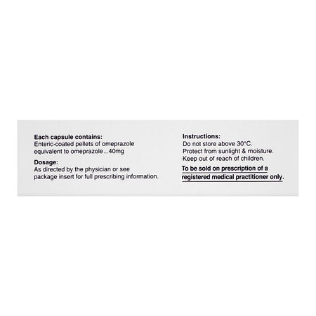 Getz Pharma Risek Capsule, 40mg, 1-Strip - Image 3