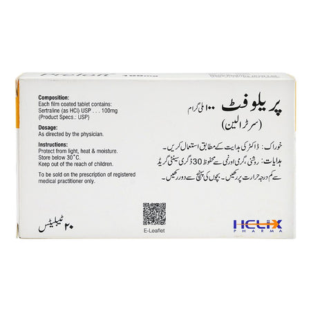 Preloft 100mg Tablets, Box - Image 2