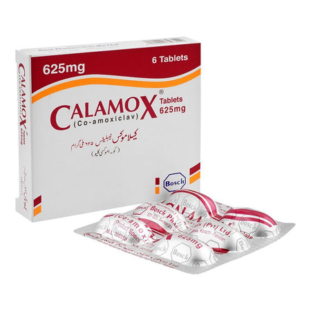 Bosch Pharmaceuticals Calamox Tablet, 625mg, 6-Pack - Main Image
