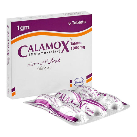 Bosch Pharmaceuticals Calamox Tablet, 1000mg, 6-Pack - Main Image
