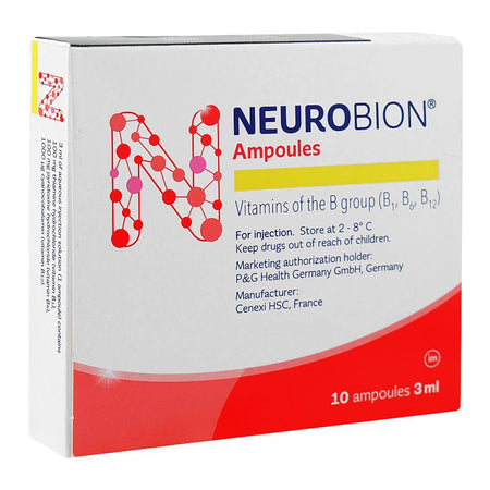 Wick Pharma Neurobion Ampoules, 3ml, 10-Pack - Main Image
