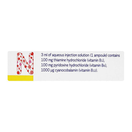 Wick Pharma Neurobion Ampoules, 3ml, 10-Pack - Image 3