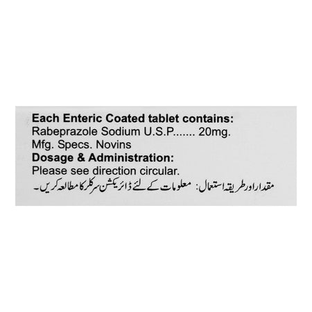 Novins International Novipraz Tablet, 20mg, 10-Pack - Image 2