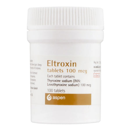 Aspin Pharma Eltroxin Tablet, 100mcg - Main Image