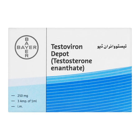 Bayer Pharmaceuticals Testoviron Injection, 250mg, 3-Pack - Image 2