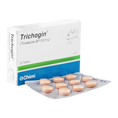 Chiesi Pharmaceuticals Trichogin Tablet, 500mg, 20-Pack - Main Image