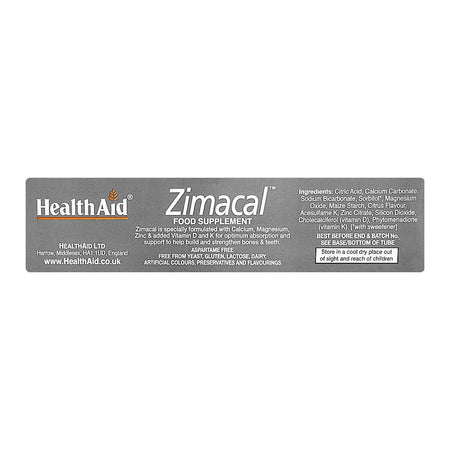 Health Aid Zimacal Tablets, 20-Pack - Image 2