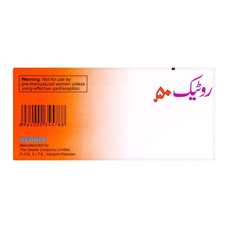 Searle Rotec Tablet, 50mg, 1-Strip - Image 2