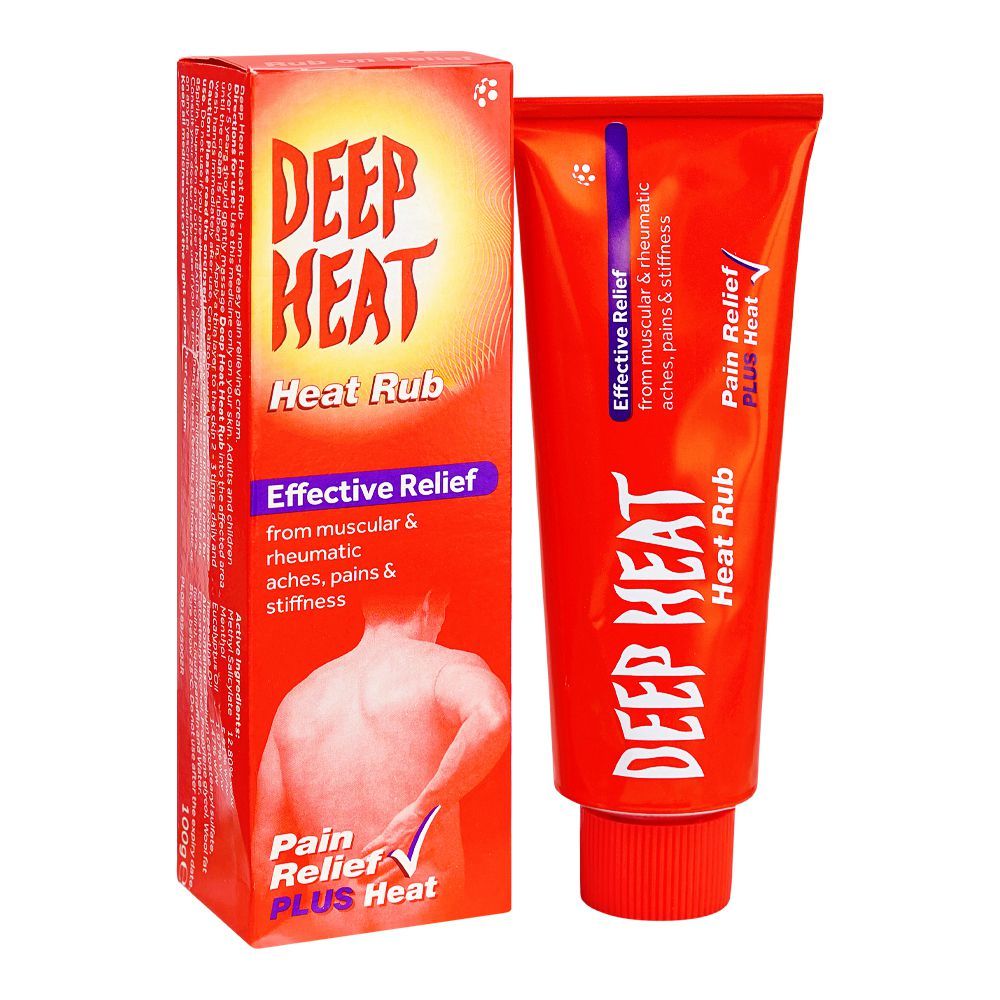 The Mentholatum Co. Deep Heat Fast Relief Cream, 100g - Main Image