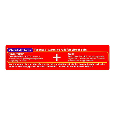 The Mentholatum Co. Deep Heat Fast Relief Cream, 100g - Image 4