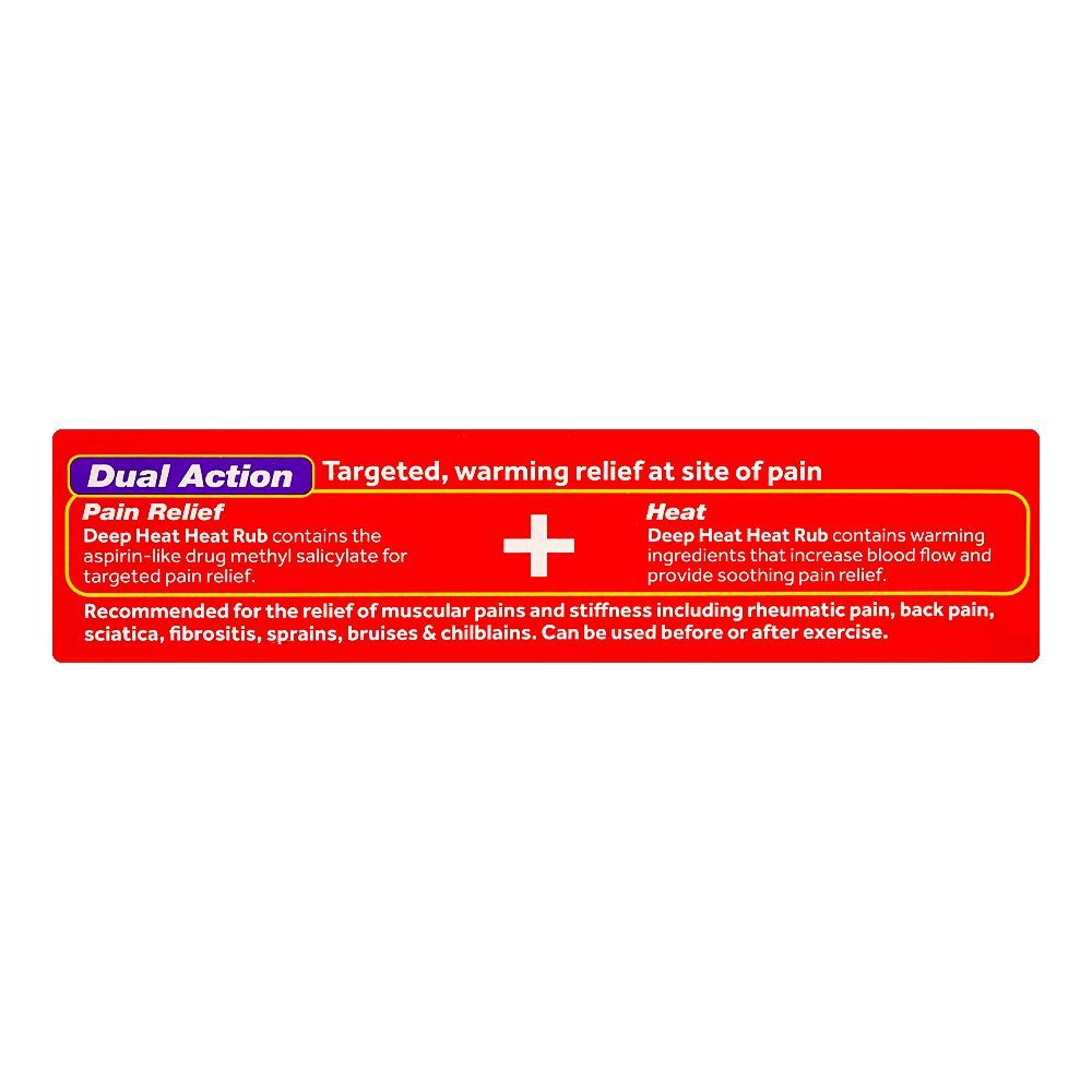 The Mentholatum Co. Deep Heat Fast Relief Cream, 100g - Image 4