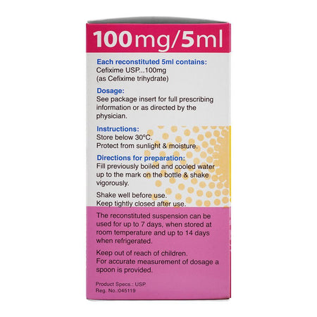 Getz Pharma Cefiget Powder Oral Suspension, 100mg/30ml - Image 4