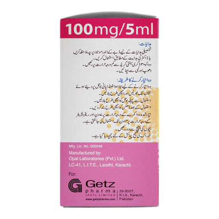 Getz Pharma Cefiget Powder Oral Suspension, 100mg/30ml - Image 5