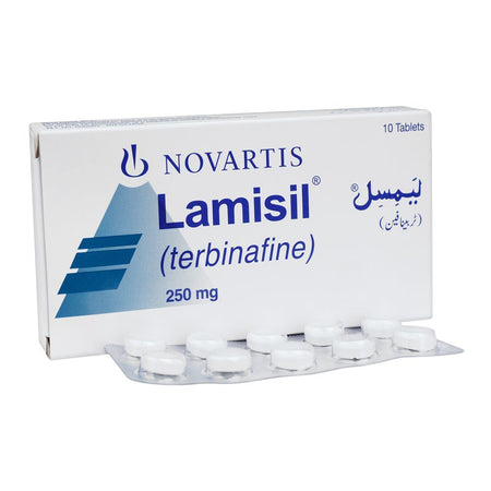Novartis Pharmaceuticals Lamisil Tablet, 250mg, 10 Tablets - Main Image