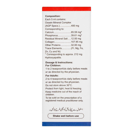 AGP Pharma Osnate Suspension, 60ml - Image 4