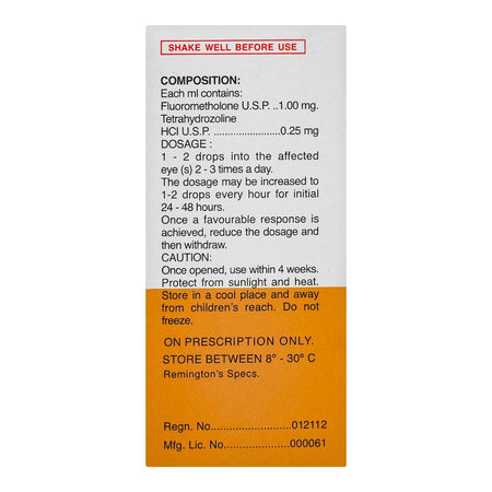 Remington Pharmaceuticals Femicon Eye Drops, 5ml - Image 3