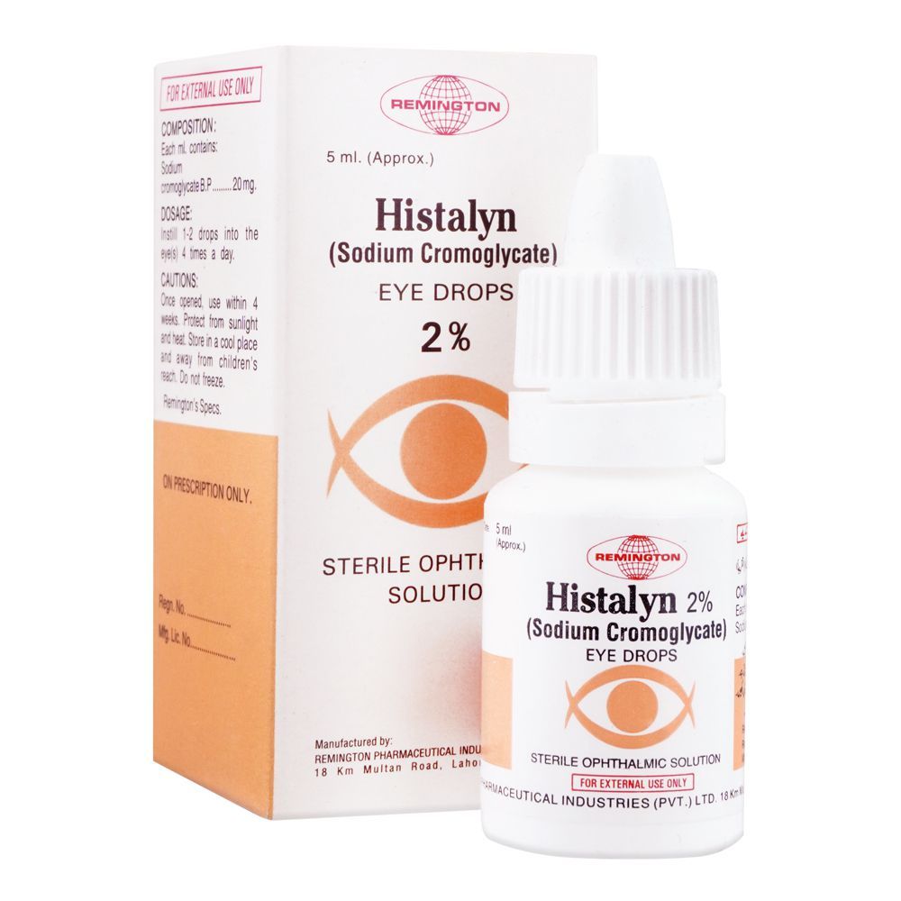 Remington Pharmaceuticals Histalyn Eye Drops, 5ml - Main Image