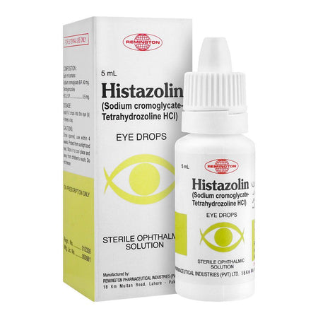 Remington Pharmaceuticals Histazolin Eye Drops, 5ml - Main Image