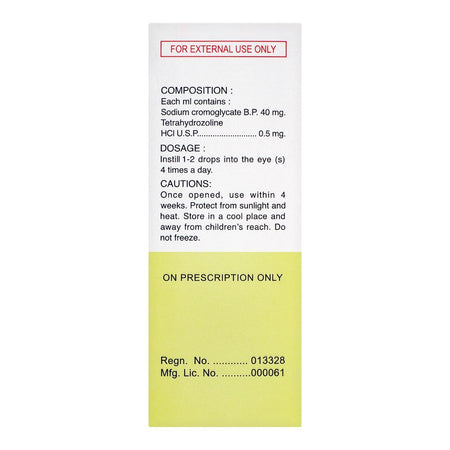 Remington Pharmaceuticals Histazolin Eye Drops, 5ml - Image 3