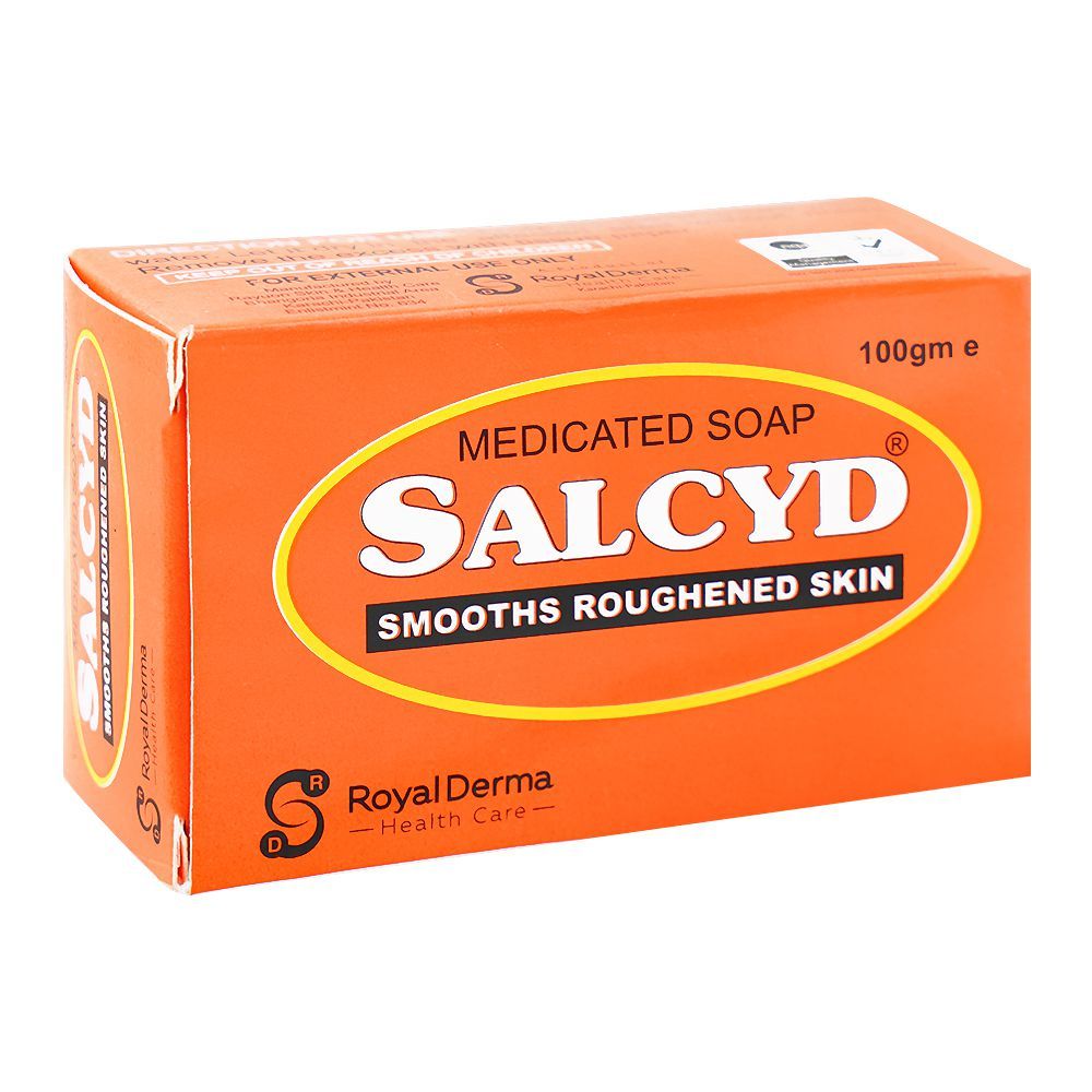 Salcid Soap Bar, Smoothies Roughened Skin, 100g - Main Image