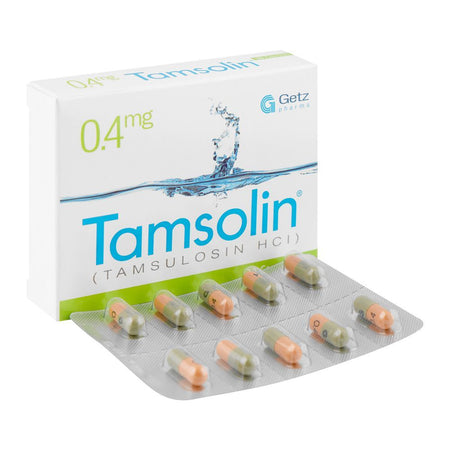 Tamsolin 0.4mg Capsules, Strip (10 Capsules) - Image 2