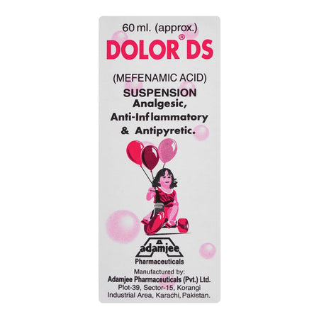 Adamjee Pharmaceuticals Dolor DS Suspension, 60ml - Image 2