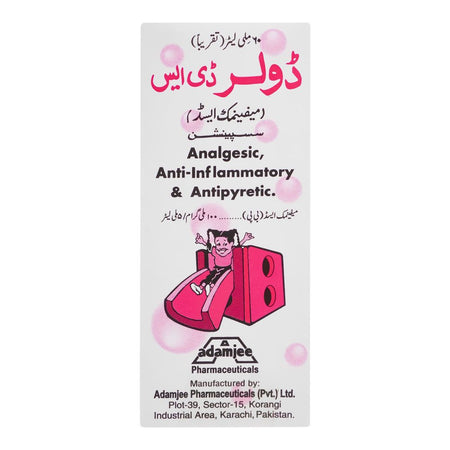 Adamjee Pharmaceuticals Dolor DS Suspension, 60ml - Image 3